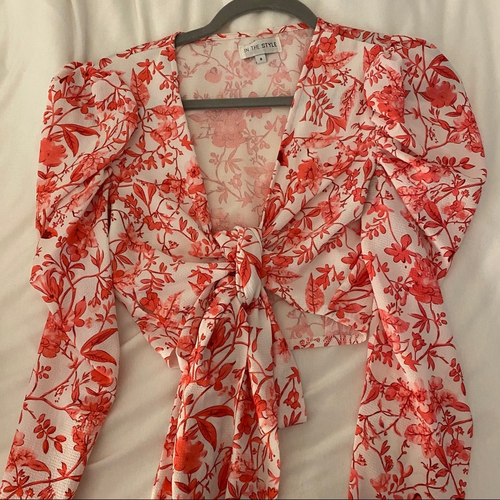 Lorna Luxe “Practically Perfect”Porcelain Rose Top - Picture 4 of 9